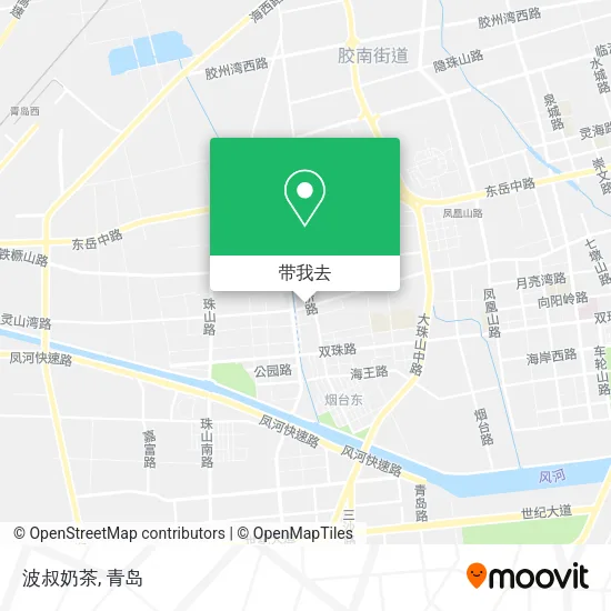波叔奶茶地图