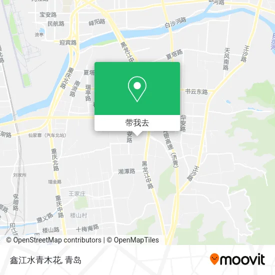 鑫江水青木花地图