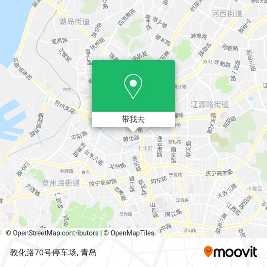 敦化路70号停车场地图