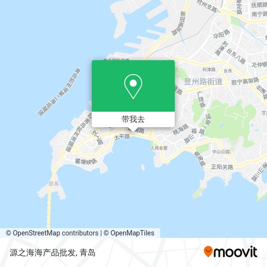 源之海海产品批发地图