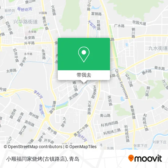 小顺福闫家烧烤(古镇路店)地图