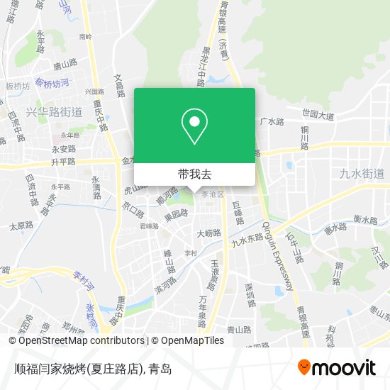 顺福闫家烧烤(夏庄路店)地图