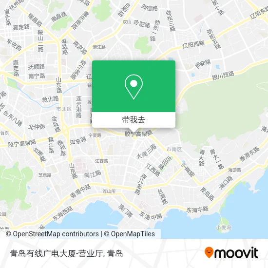 青岛有线广电大厦-营业厅地图