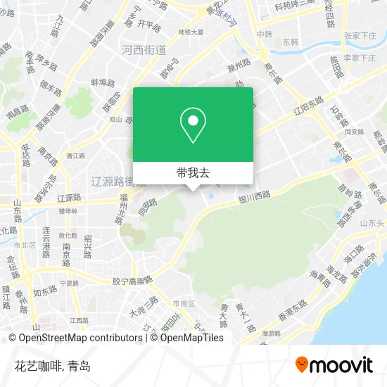 花艺咖啡地图
