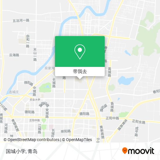 国城小学地图