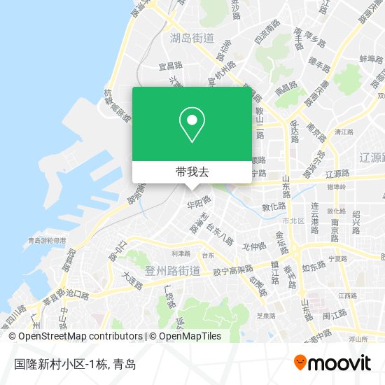 国隆新村小区-1栋地图