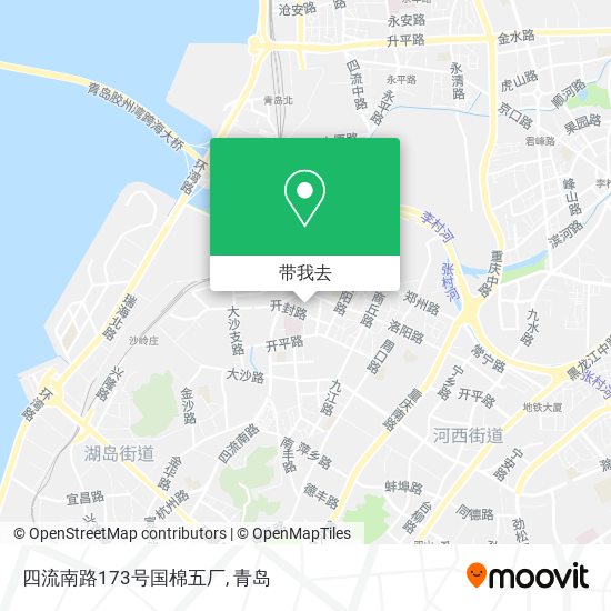 四流南路173号国棉五厂地图