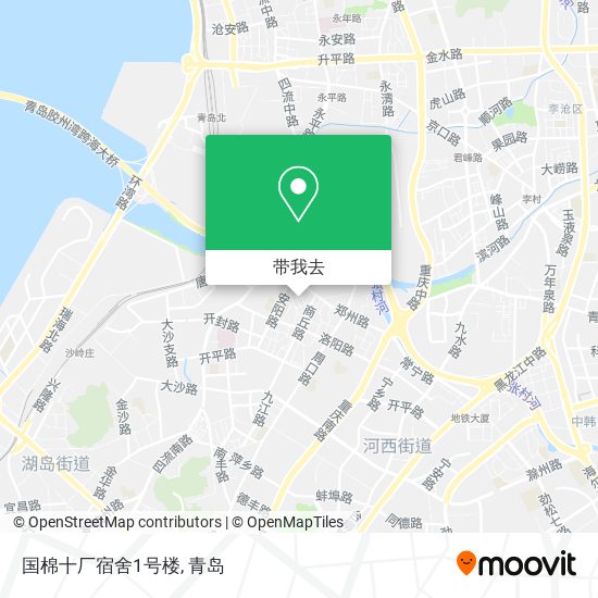 国棉十厂宿舍1号楼地图