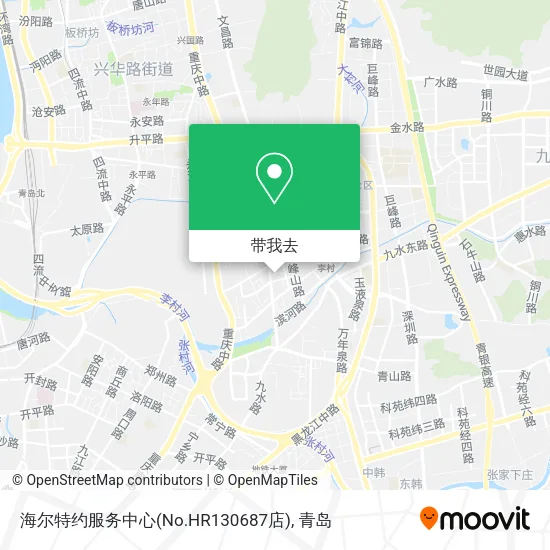 海尔特约服务中心(No.HR130687店)地图