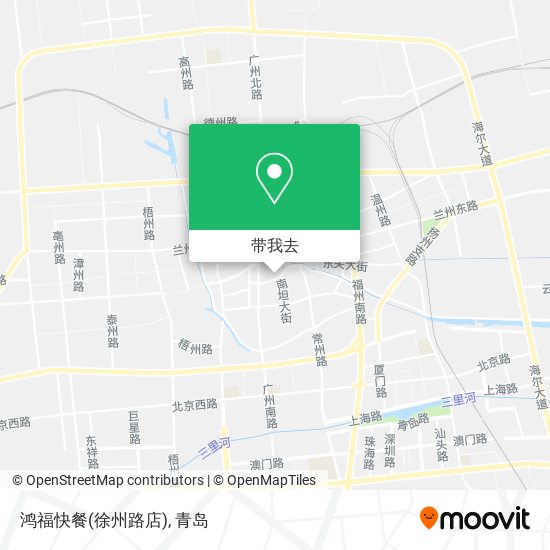 鸿福快餐(徐州路店)地图