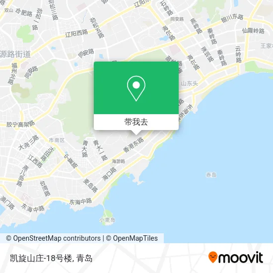 凯旋山庄-18号楼地图