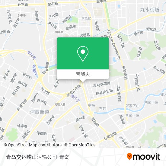 青岛交运崂山运输公司地图