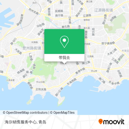 海尔销售服务中心地图