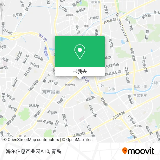 海尔信息产业园A10地图