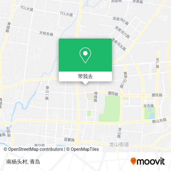 南杨头村地图