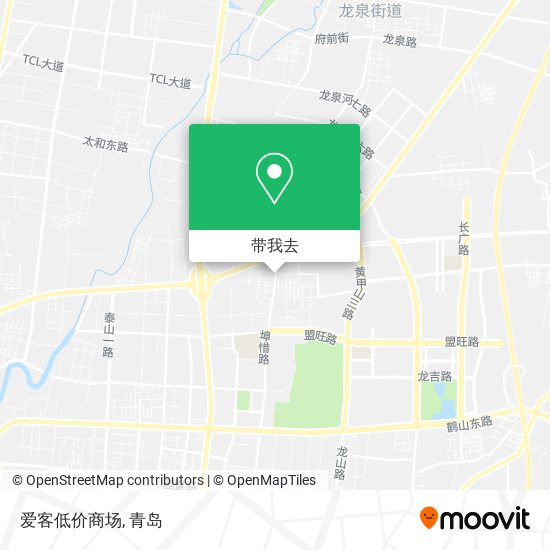 爱客低价商场地图