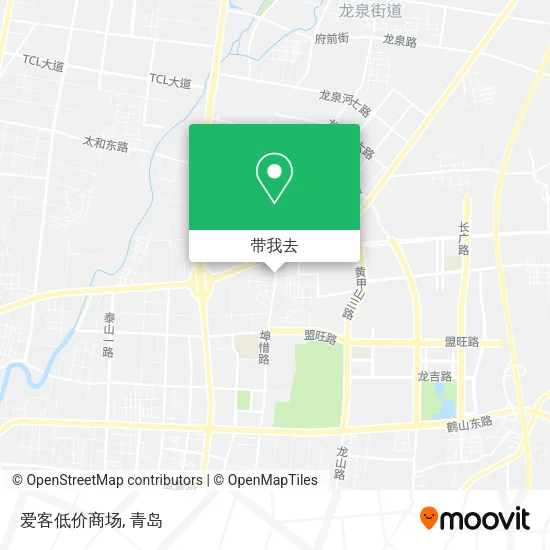 爱客低价商场地图