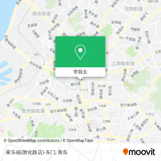 家乐福(敦化路店)-东门地图