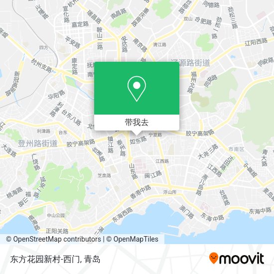 东方花园新村-西门地图