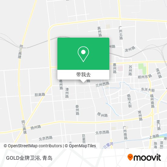 GOLD金牌卫浴地图