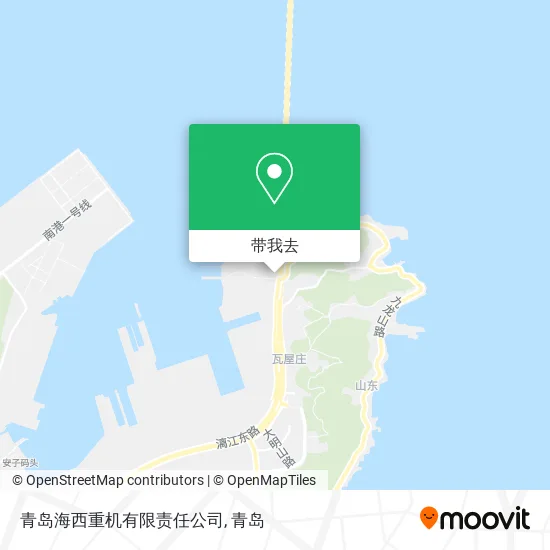 青岛海西重机有限责任公司地图