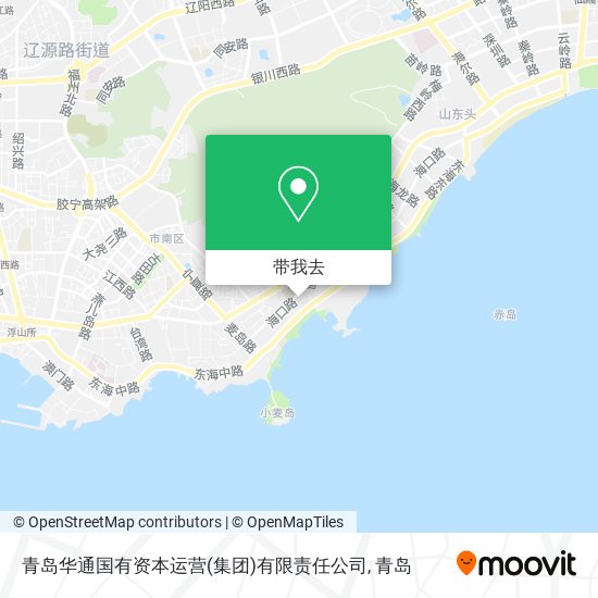 青岛华通国有资本运营(集团)有限责任公司地图
