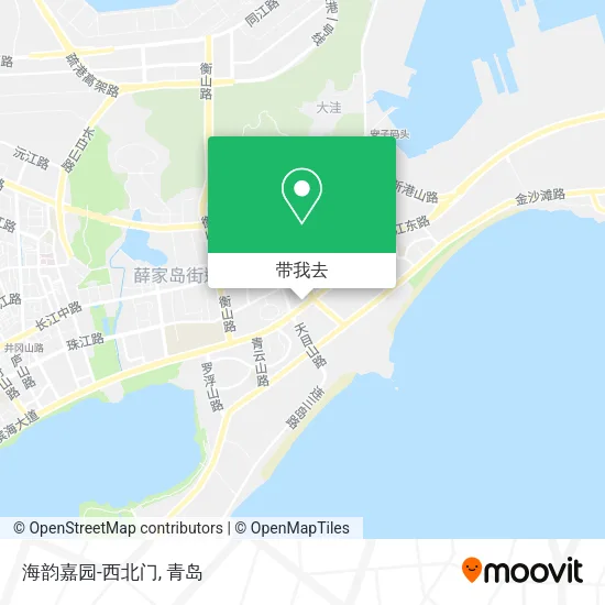 海韵嘉园-西北门地图