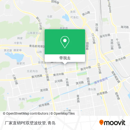 厂家直销PE双壁波纹管地图