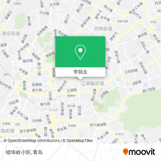 错埠岭小区地图