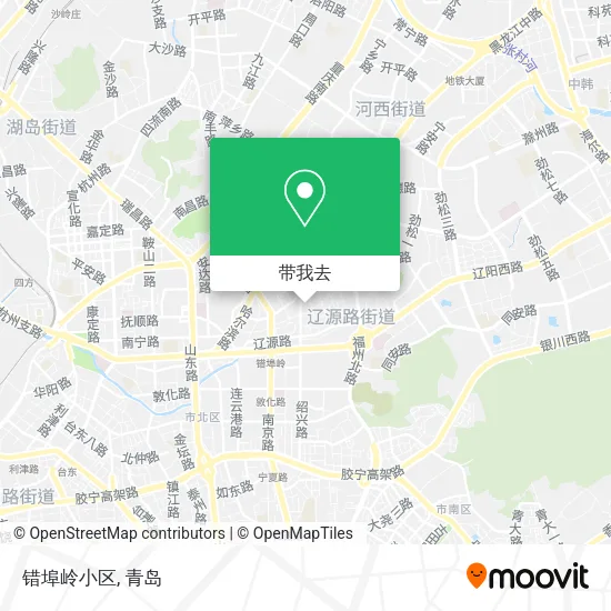 错埠岭小区地图