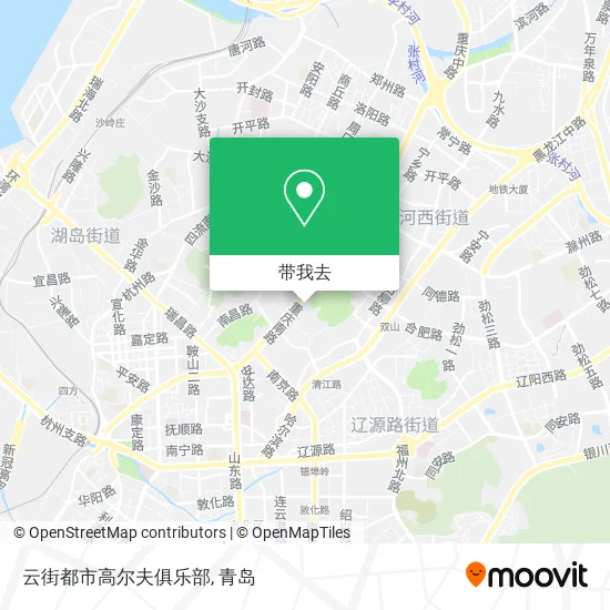 云街都市高尔夫俱乐部地图