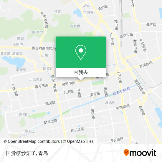 国货糖炒栗子地图