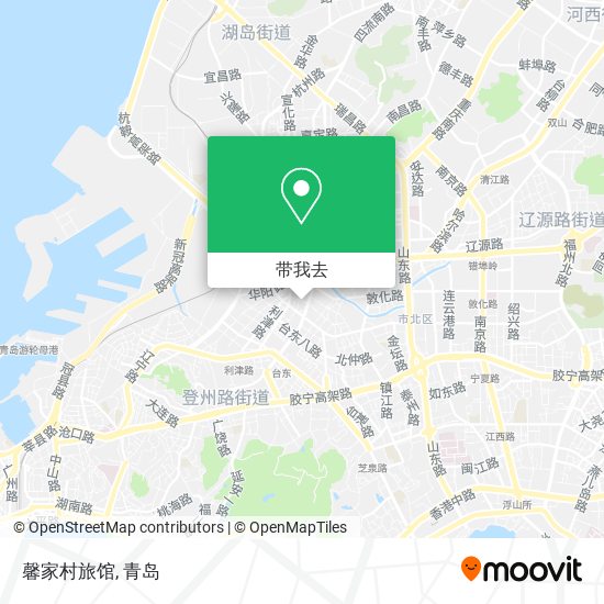 馨家村旅馆地图