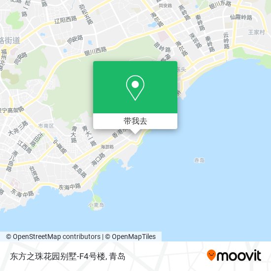 东方之珠花园别墅-F4号楼地图
