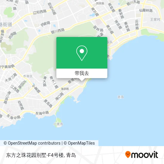 东方之珠花园别墅-F4号楼地图