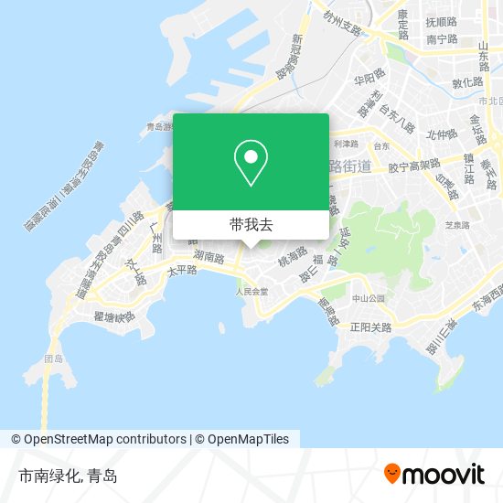 市南绿化地图