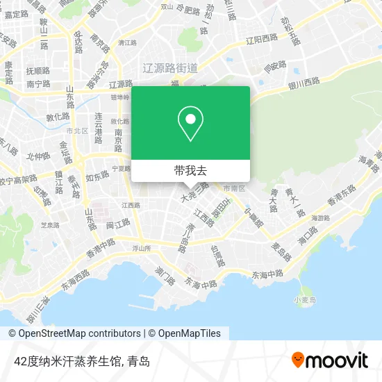 42度纳米汗蒸养生馆地图