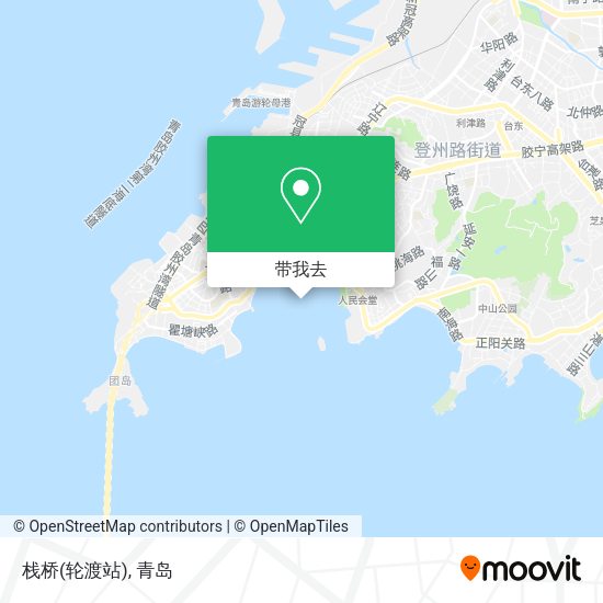 栈桥(轮渡站)地图