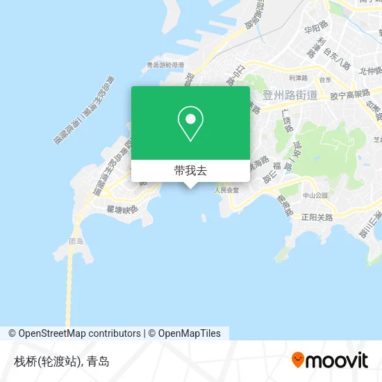 栈桥(轮渡站)地图