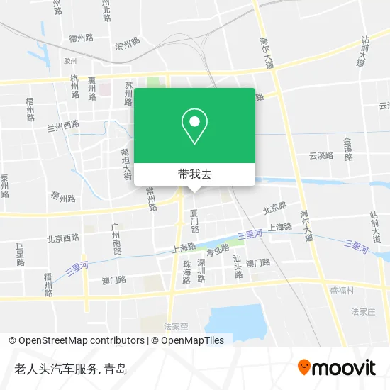 老人头汽车服务地图