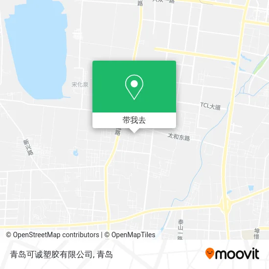 青岛可诚塑胶有限公司地图