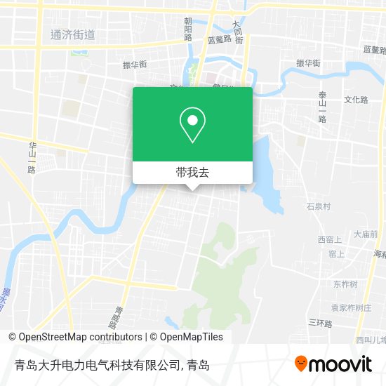 青岛大升电力电气科技有限公司地图