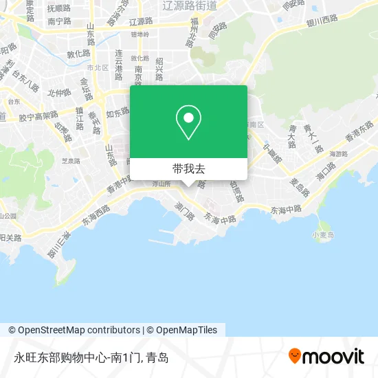 永旺东部购物中心-南1门地图