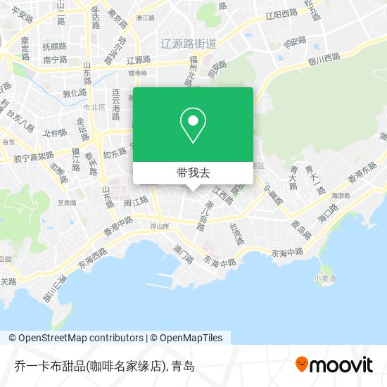 乔一卡布甜品(咖啡名家缘店)地图