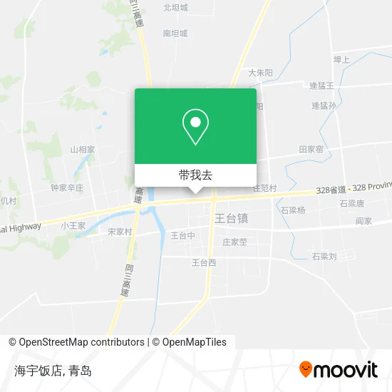 海宇饭店地图