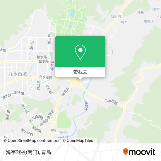海宇驾校(南门)地图