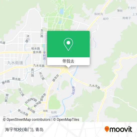 海宇驾校(南门)地图