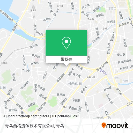 青岛西格流体技术有限公司地图