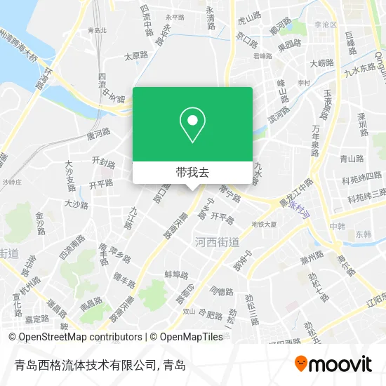 青岛西格流体技术有限公司地图