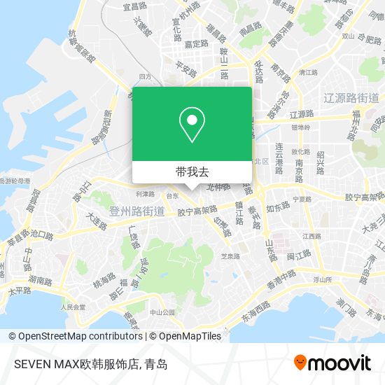 SEVEN MAX欧韩服饰店地图